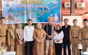 Kerjasama dengan LSP Anging Mammiri, Dinas Pariwisata Touna Gelar Tour Guide