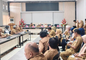 Pemkab Touna Gelar Rapat Persiapan Peringatan HUT ke-22