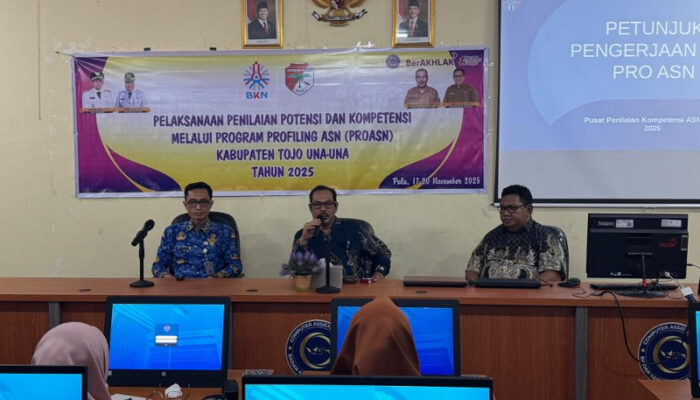 Pemkab Touna Gelar Penilaian Potensi dan Kompetensi melalui Program Profiling ASN