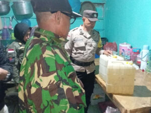 Operasi Pekat, Satpol PP Touna Amankan Miras dan Pasangan Bukan Suami Istri